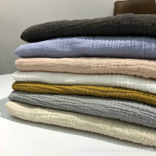 100%cotton double  gauze fabric